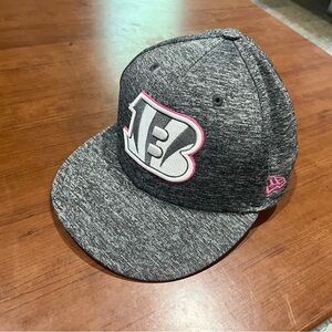 Cincinnati Bengals 2016 NFL Breast Cancer Awareness Fitted Hat 7 3/8